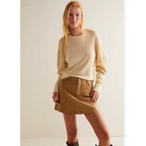 NWT-Free People Your Person Thermal-Washed Out-L
